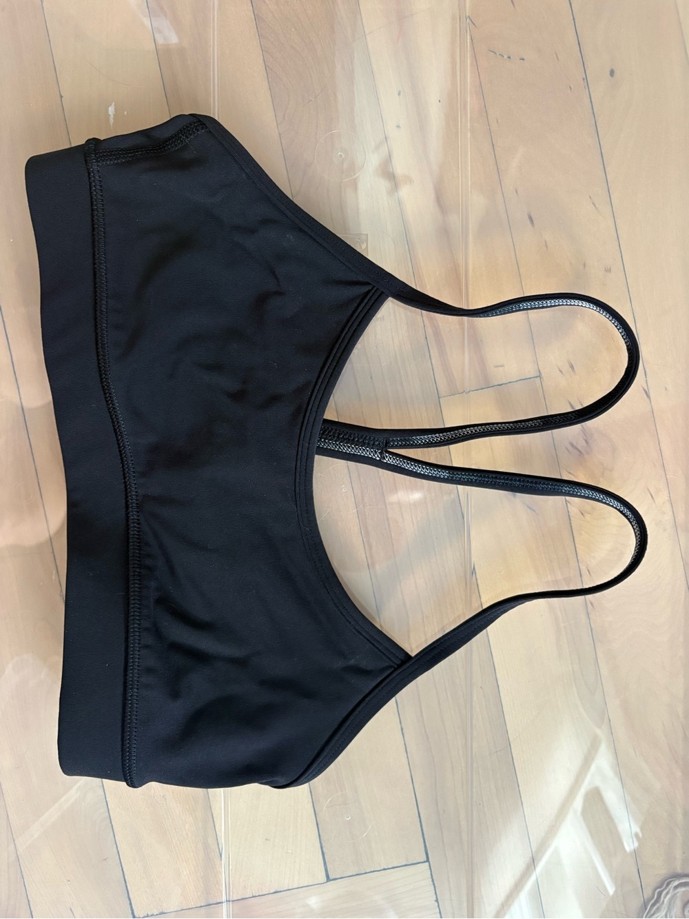 lululemon athletica Black Strappy Sports Bra